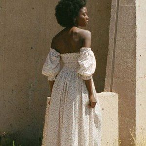 Doen Pink Floral Sienna Dress